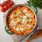 One Pot Chicken Parmesan Pasta Recipe