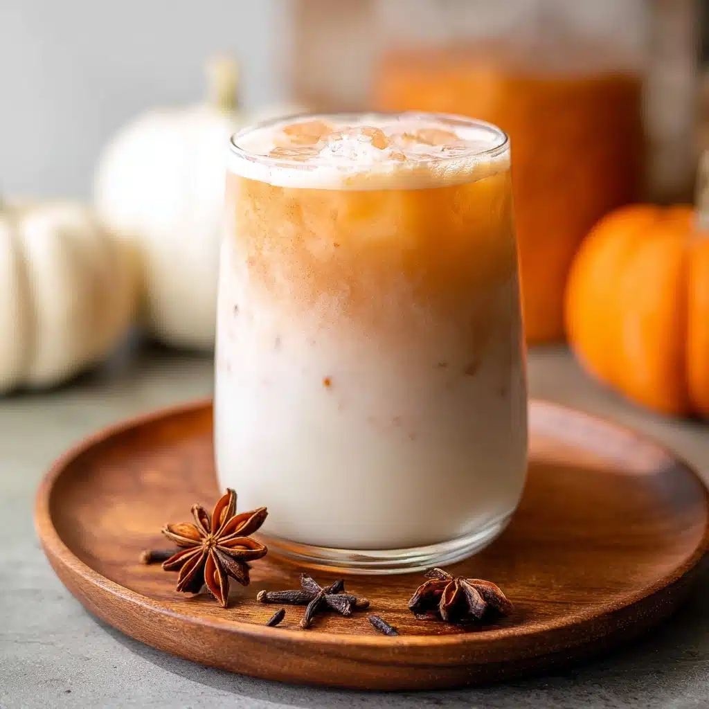 Iced Pumpkin Cream Chai Tea Latte Recipe - Recipe Image