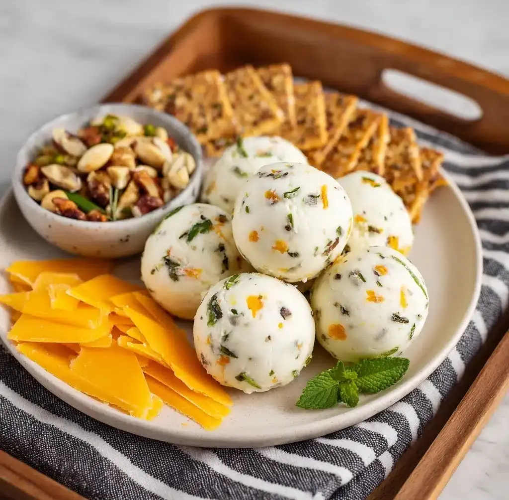 Honey Goat Cheese Ball Appetizer Recipe