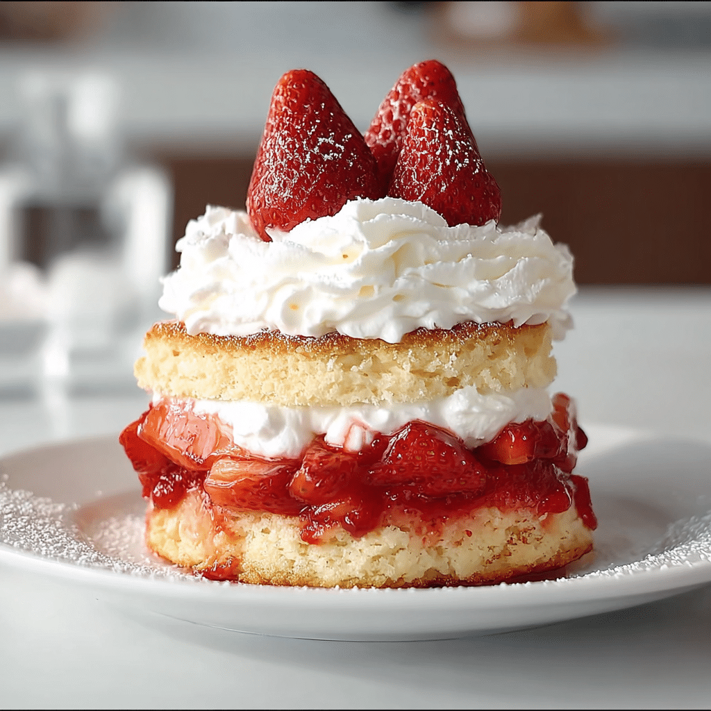 Strawberry Shortcake Recipe - Recipe Image