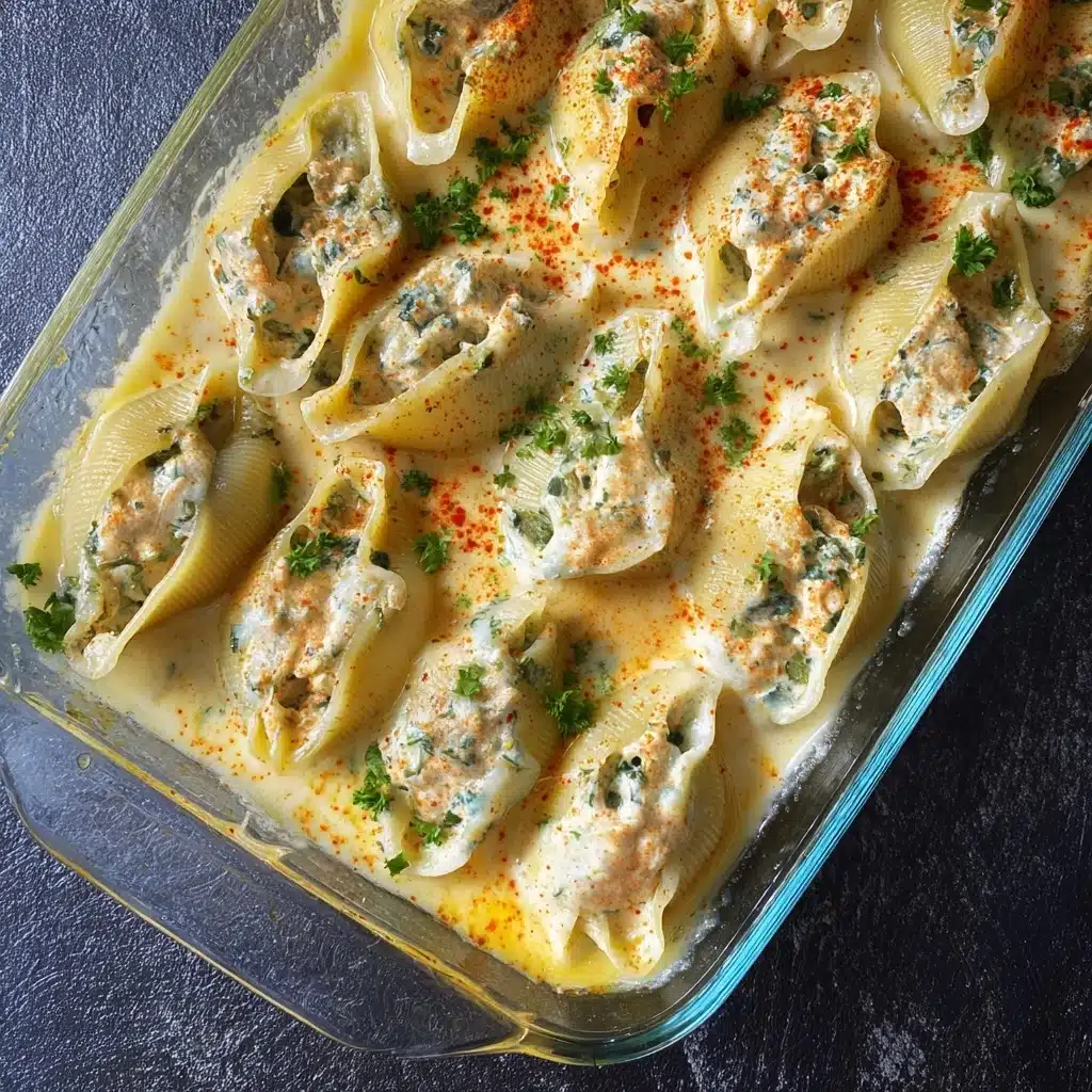 Seafood Stuffed Shells with Shrimp and Crab Recipe