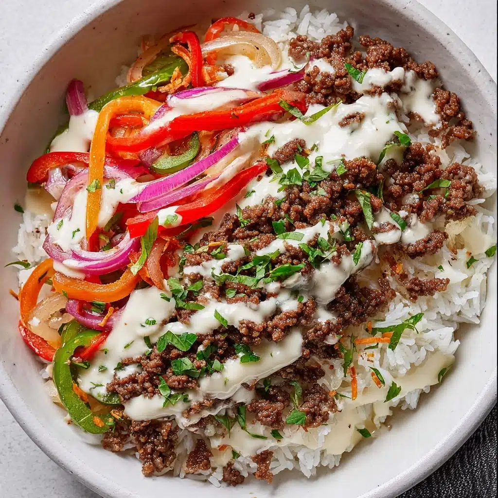 Philly Cheesesteak Bowl Recipe - Recipe Image