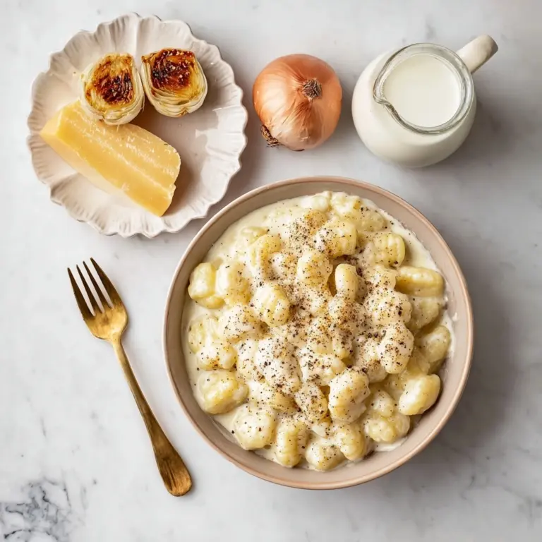 Creamy Roasted Garlic Gnocchi Recipe
