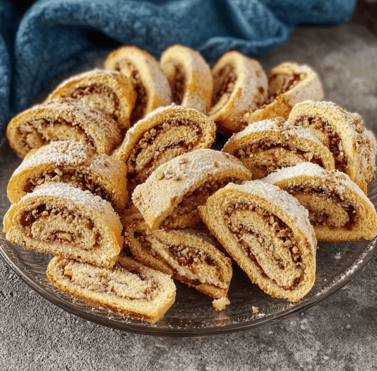 Italian Nut Roll Cookies Recipe