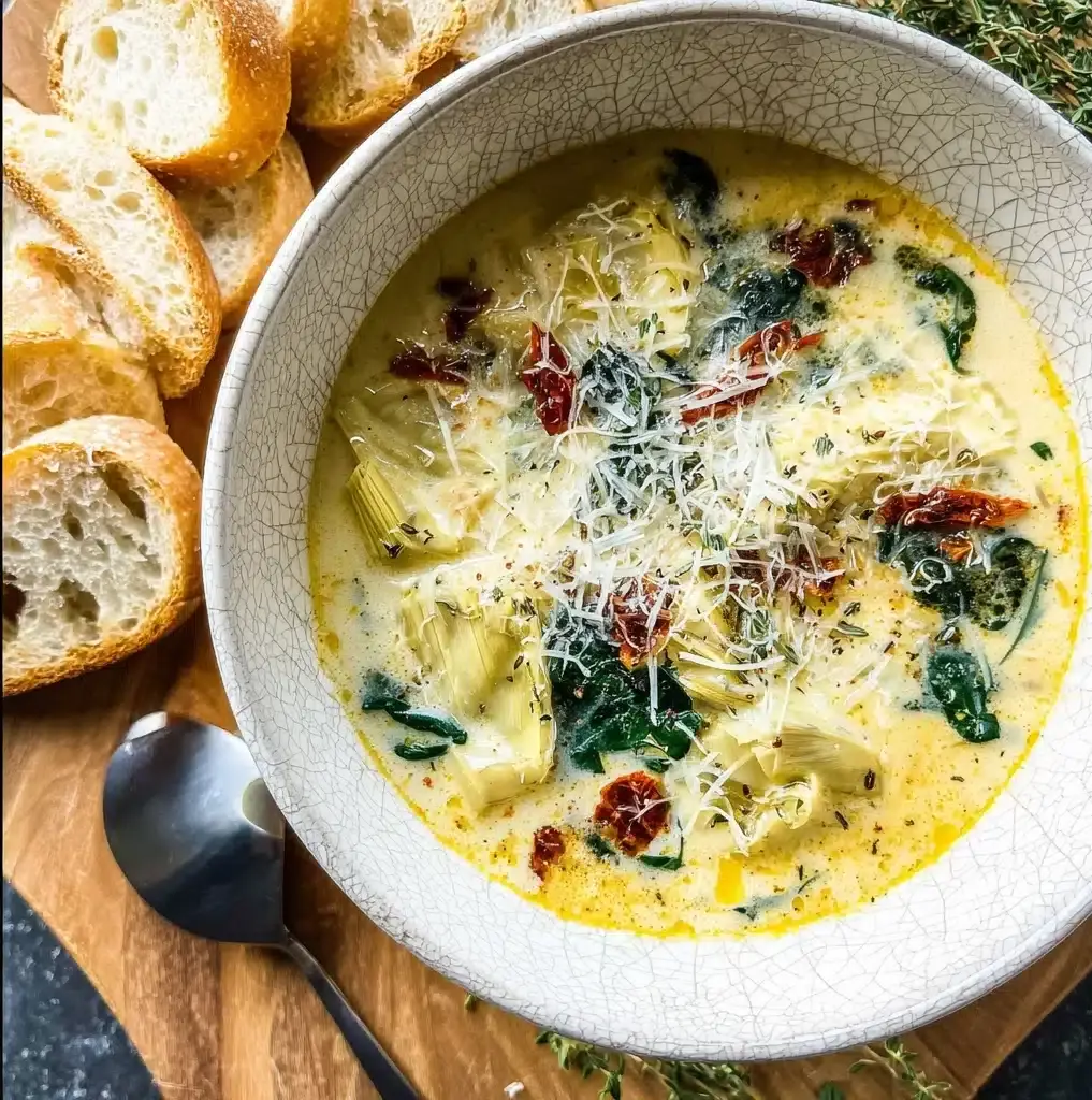 Tuscan Artichoke Soup Recipe
