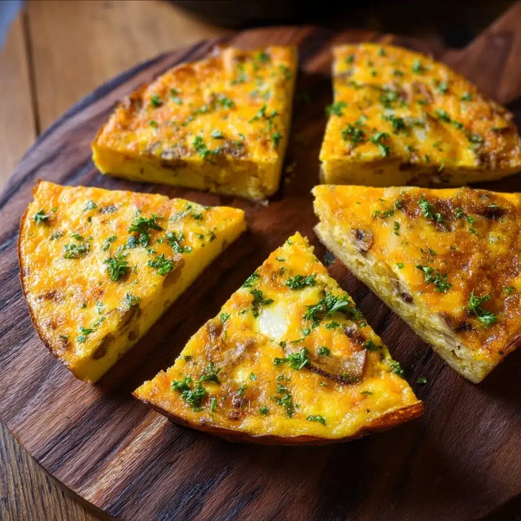 Spinach, Pumpkin, Fetta and Cottage Cheese Egg Bake Recipe