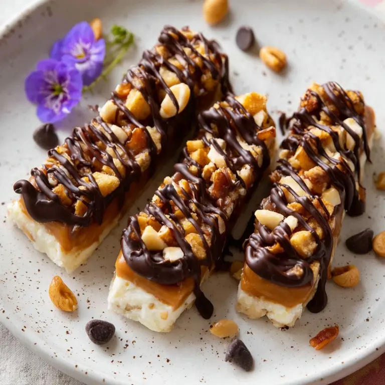 Frozen Banana Snickers Recipe