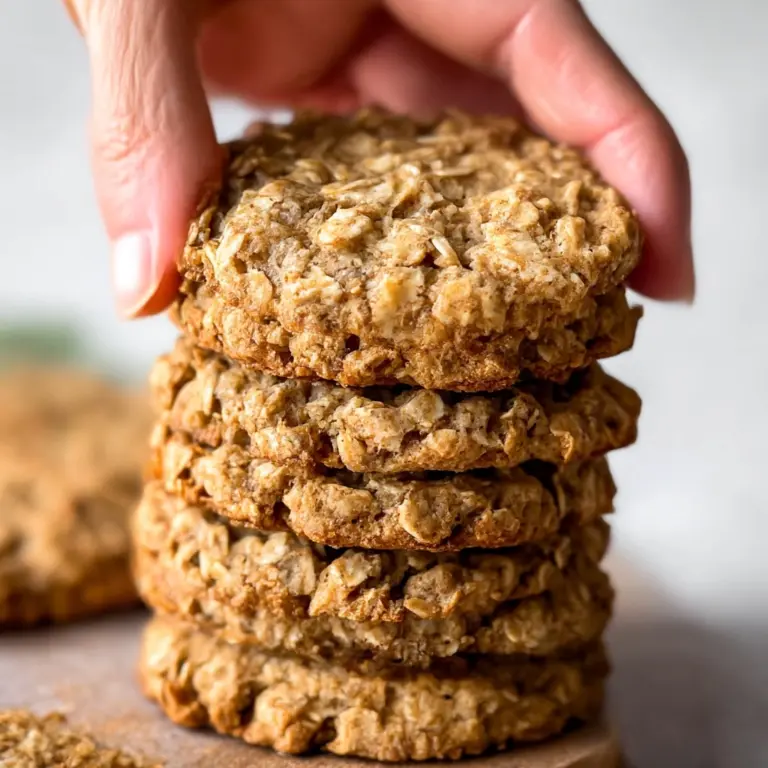 Simple Oatmeal Protein Cookies Recipe
