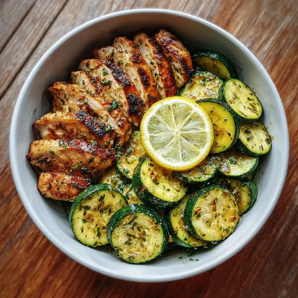 Easy Asado Chicken with Lemon Zucchini Sauté Recipe