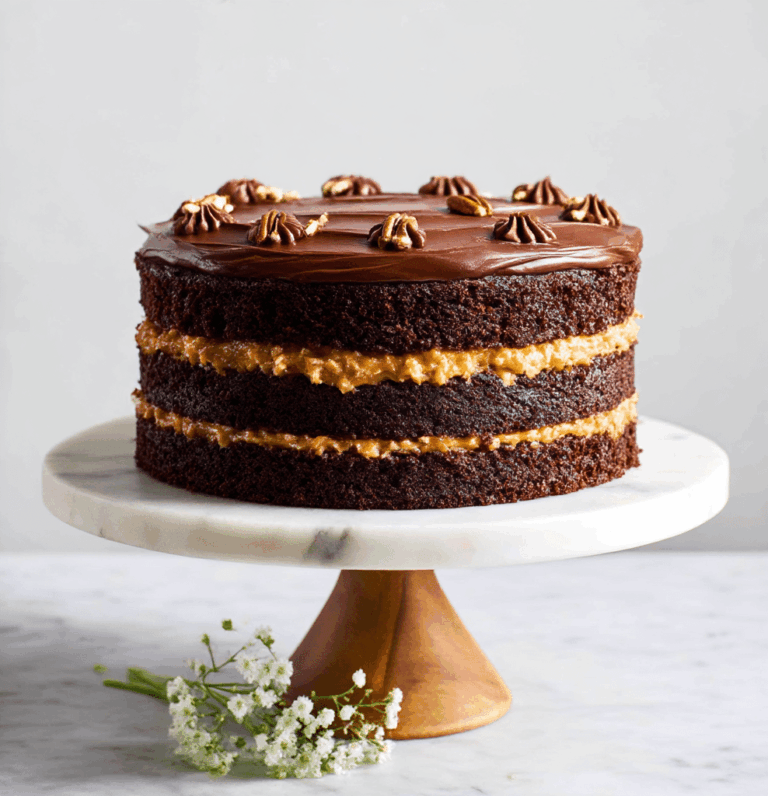 Upgraded German Chocolate Cake Recipe