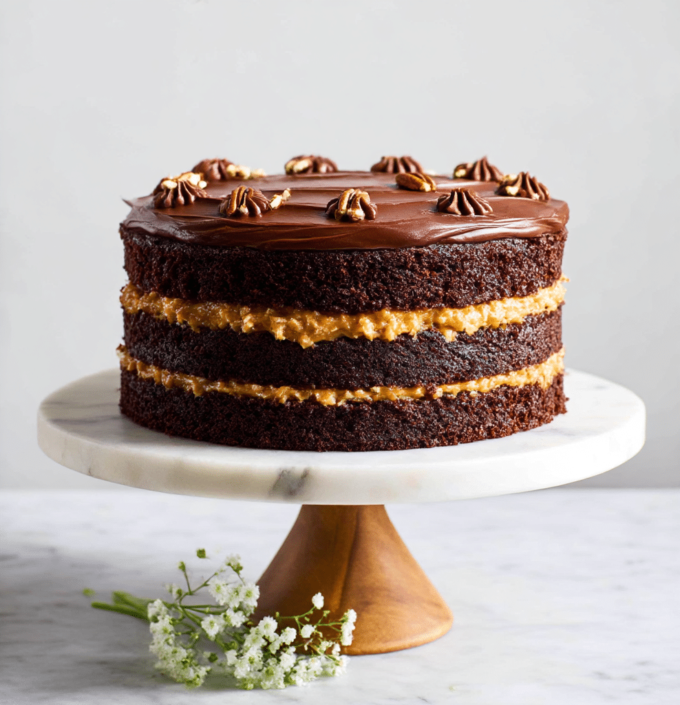 Upgraded German Chocolate Cake Recipe