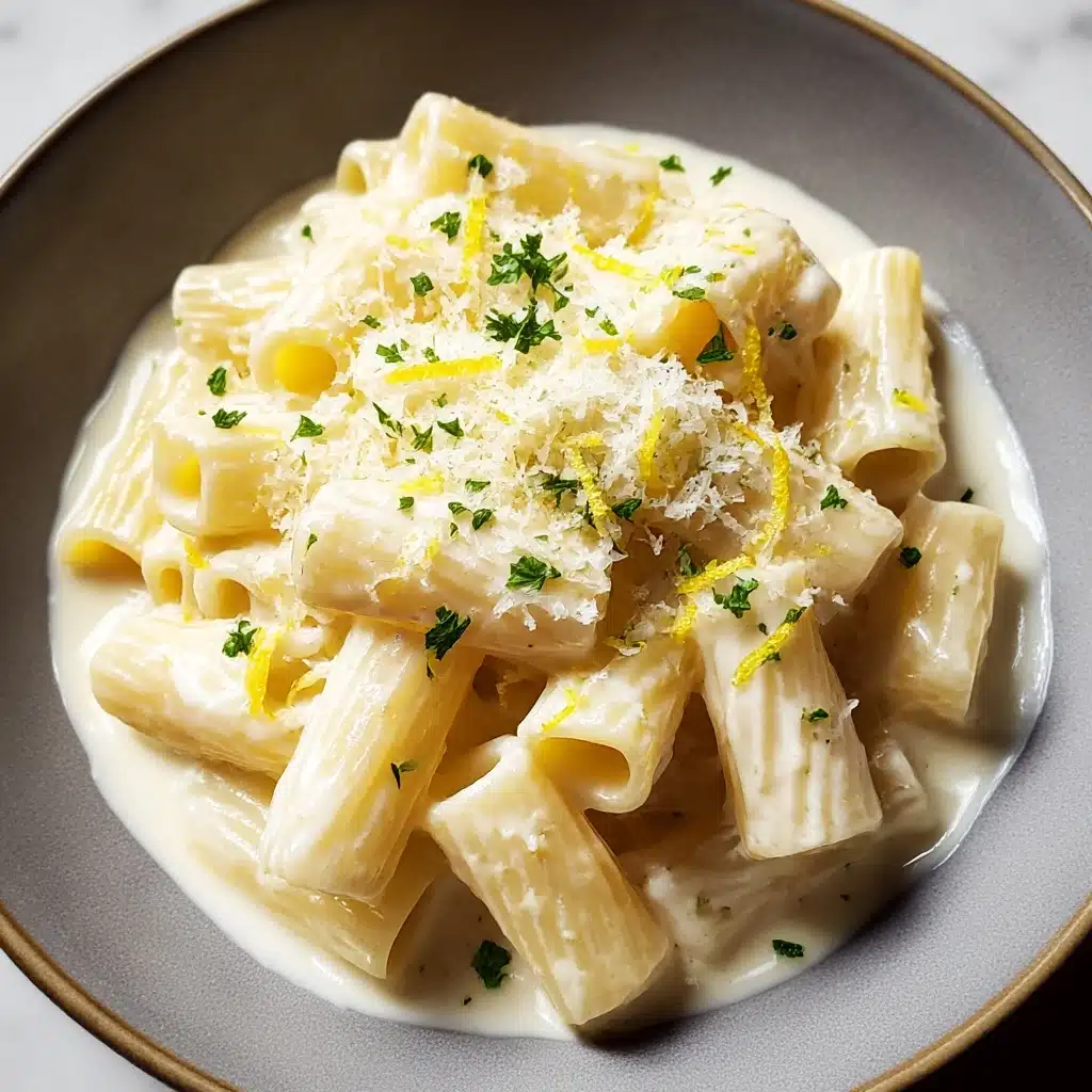 Creamy Lemon Pasta: A Zesty, Velvety Comfort Dish Recipe