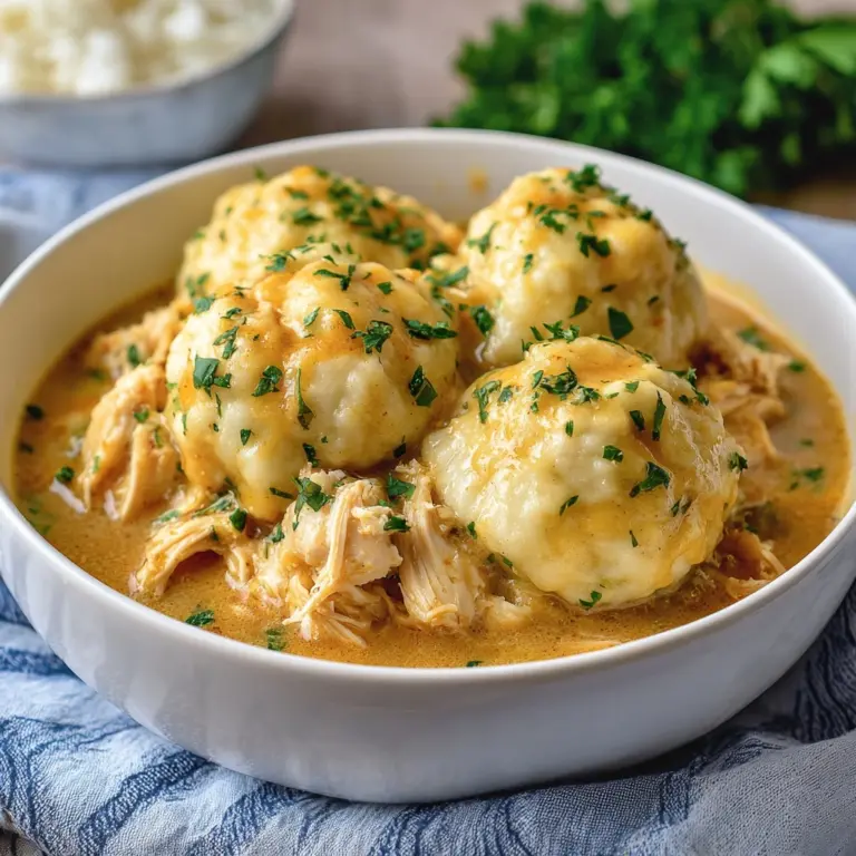 Crockpot Chicken and Dumplings Recipe