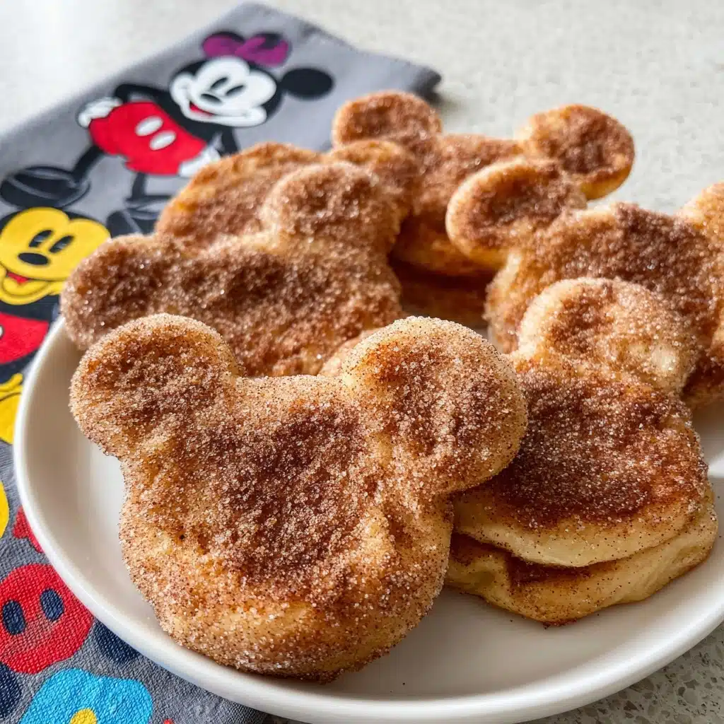 Churro Mickey Waffles Recipe