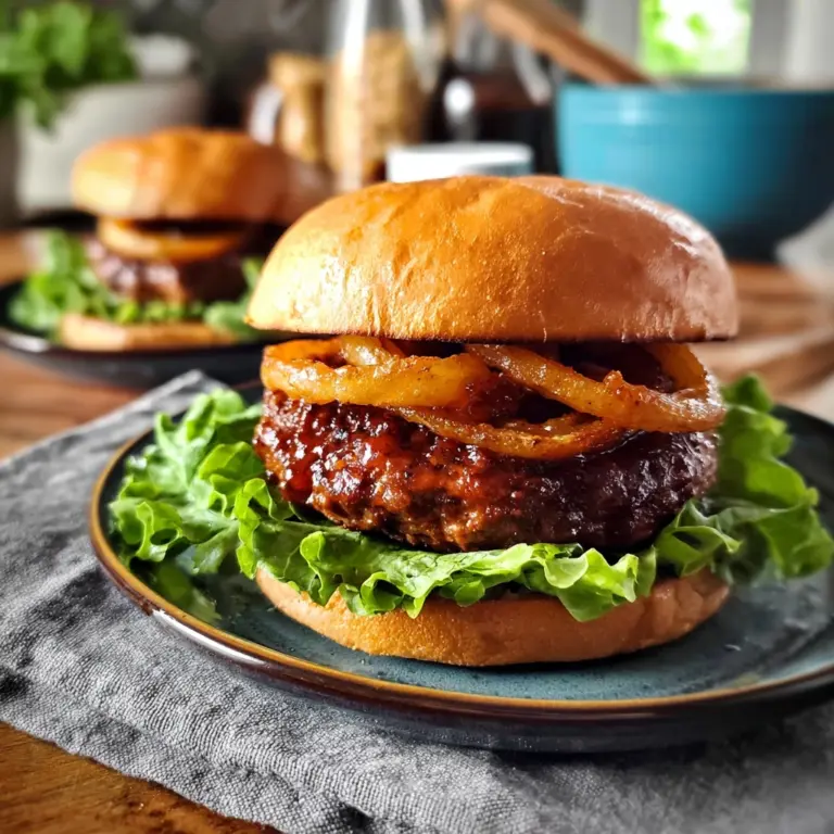 Amish Oven BBQ Burgers Recipe