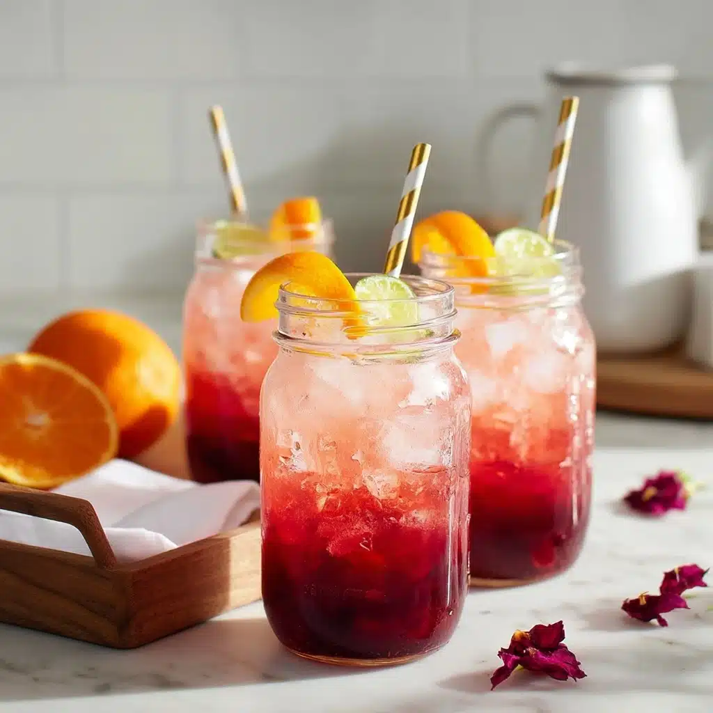 Hibiscus Tea Syrup Recipe - Recipe Image