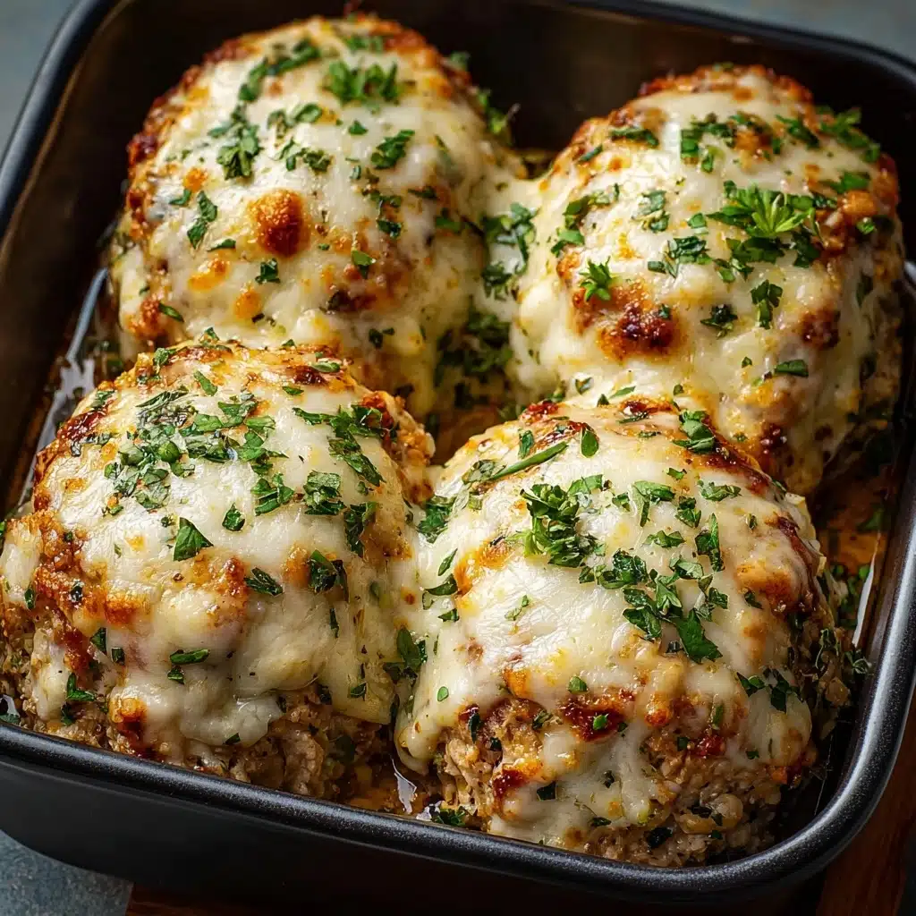 Quick Garlic Parmesan Chicken Meatloaf Recipe - Recipe Image