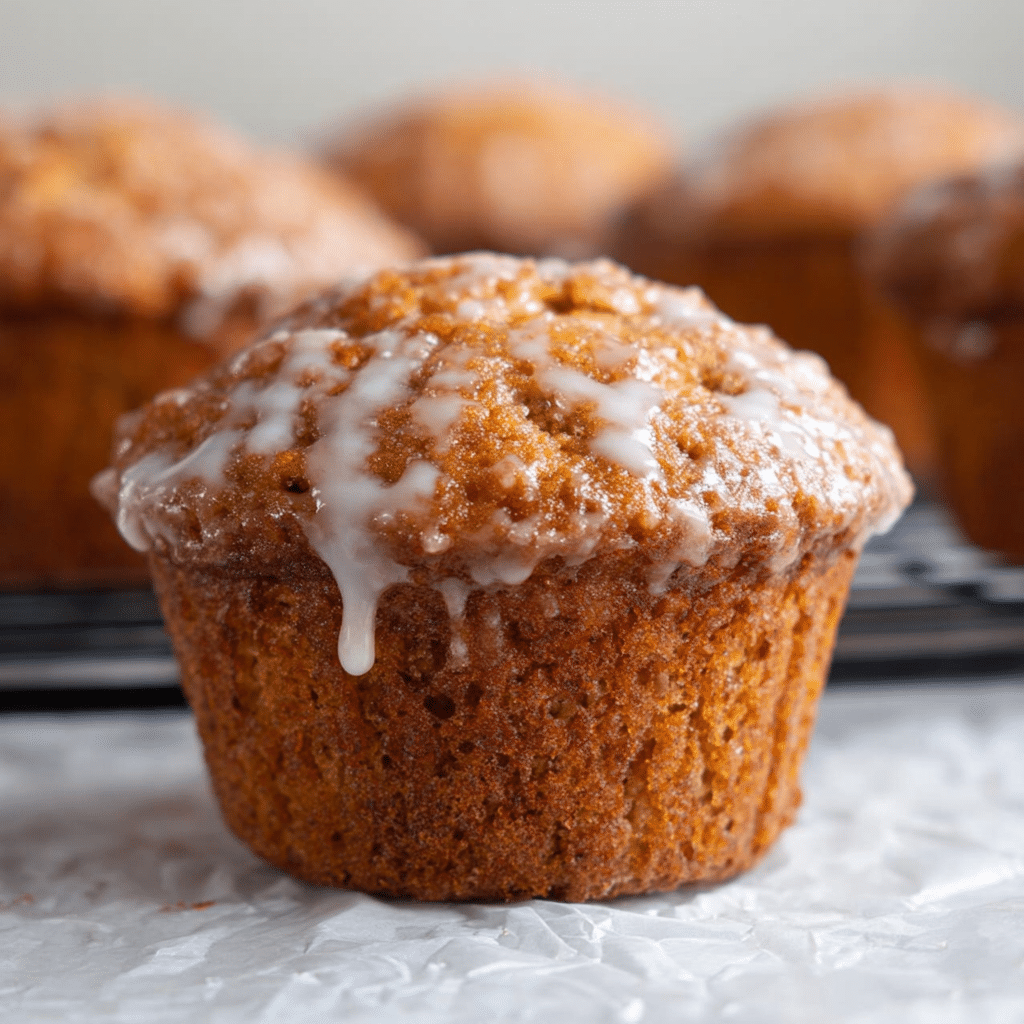 Cinnamon Roll Pumpkin Muffins Recipe