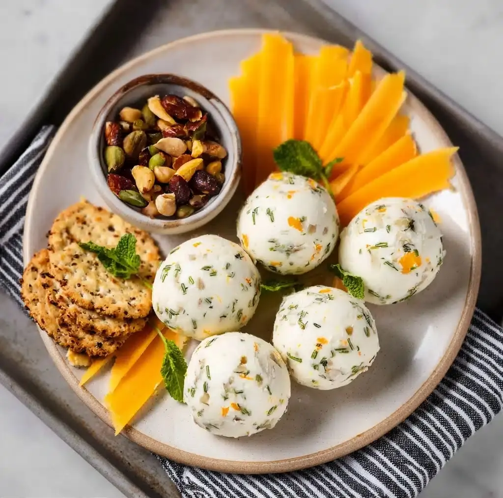 Honey Goat Cheese Ball Appetizer Recipe