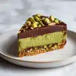 Chocolate Pistachio Ganache Tart Recipe