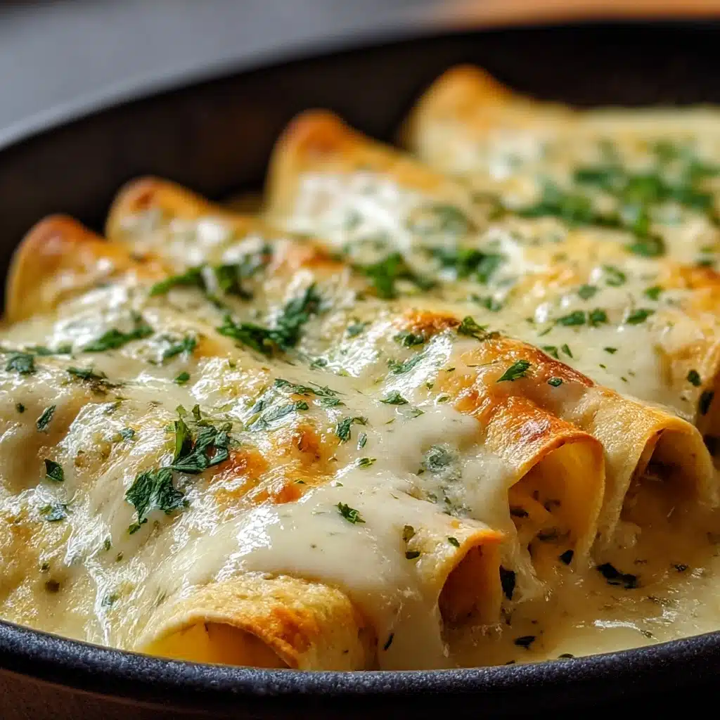 CHICKEN ENCHILADAS WITH SOUR CREAM WHITE SAUCE Recipe - Recipe Image