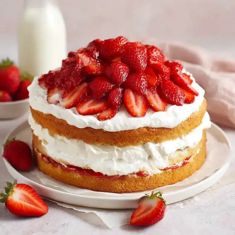 Strawberry Shortcake Cake Recipe