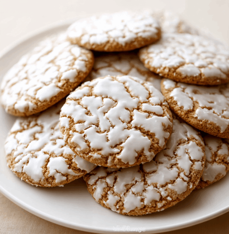 Old-Fashioned Iced Oatmeal Cookies Recipe