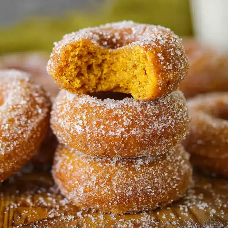 Baked Pumpkin Cake Donuts Recipe