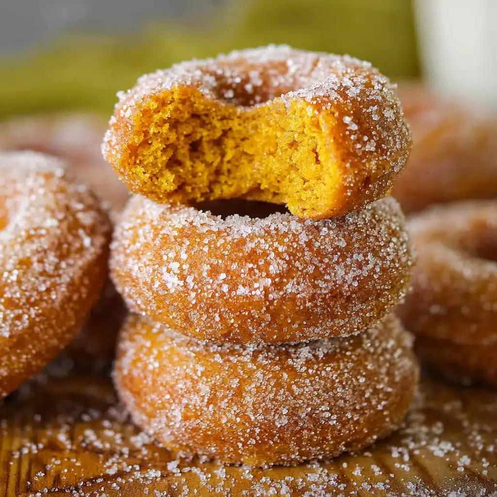 Baked Pumpkin Cake Donuts Recipe