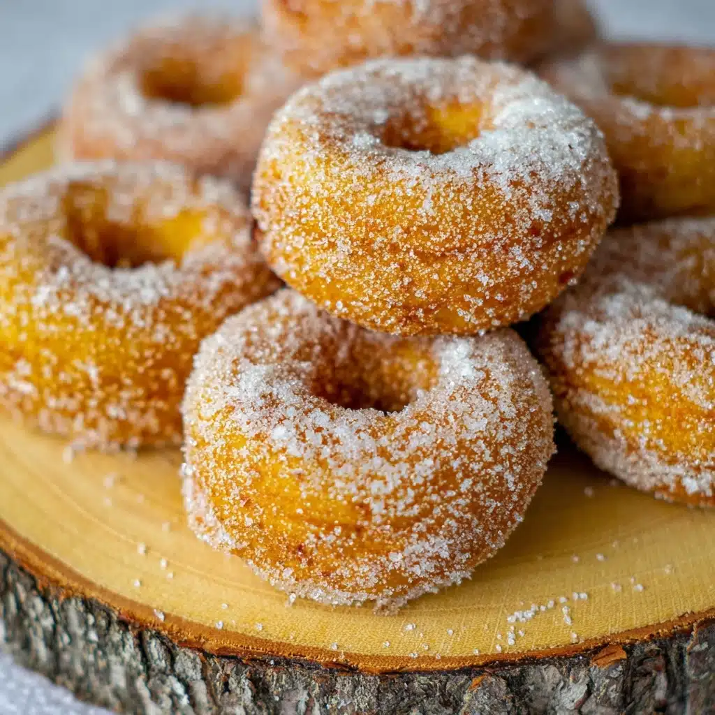 Baked Pumpkin Cake Donuts Recipe - Recipe Image