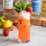 Strawberry Basil Sparkler Recipe
