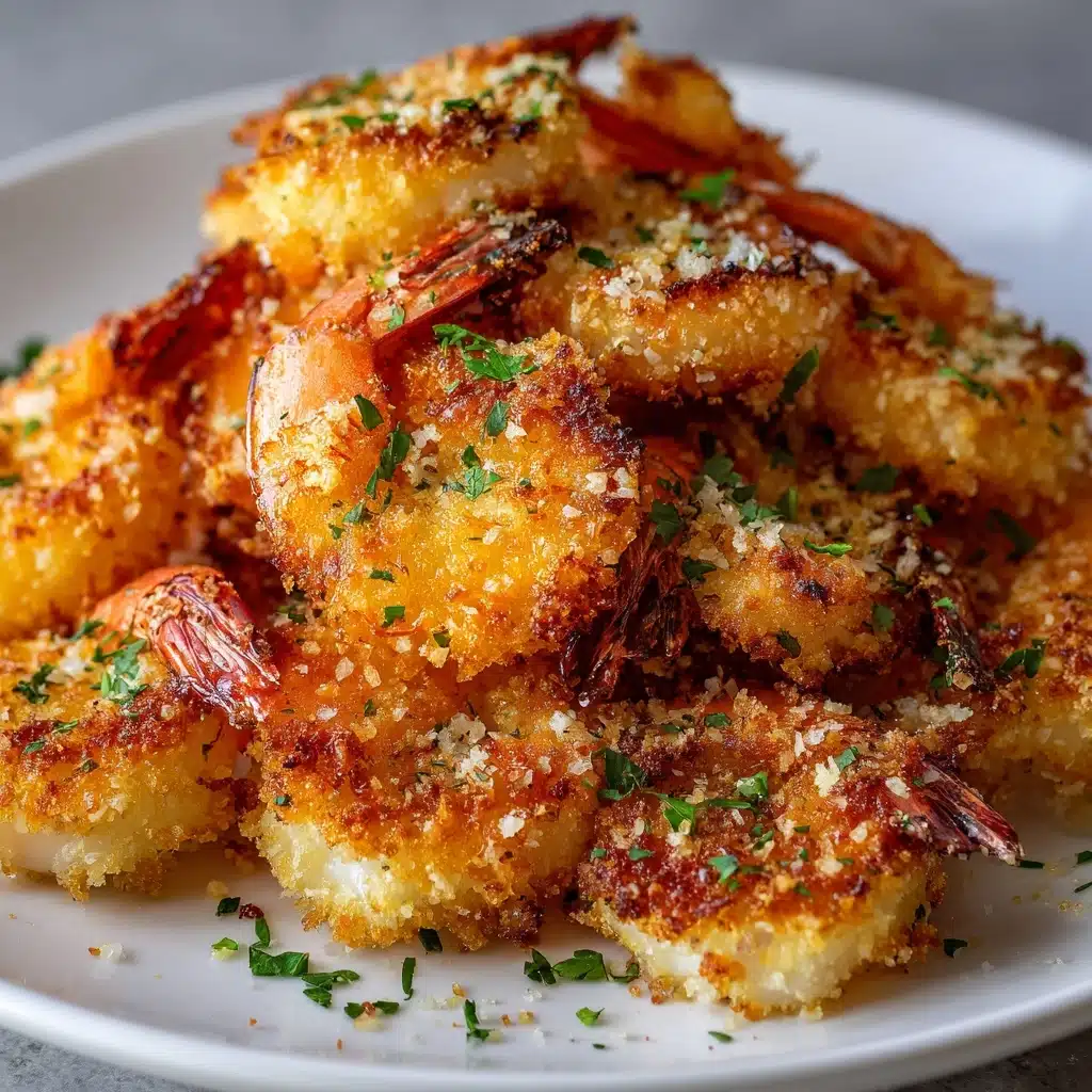 Air Fryer Garlic Parmesan Shrimp Recipe - Recipe Image