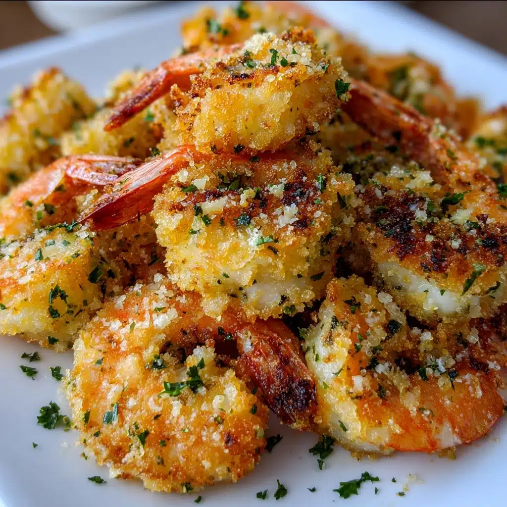 Air Fryer Garlic Parmesan Shrimp Recipe - Recipe Image