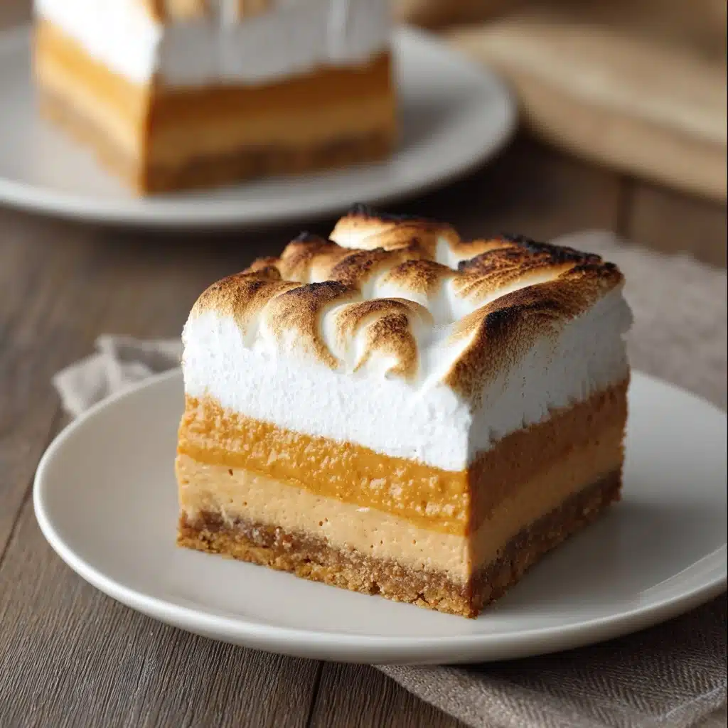 Sweet Potato Pie Bars Recipe - Recipe Image