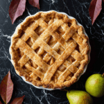 Maple Ginger Pear Pie Recipe
