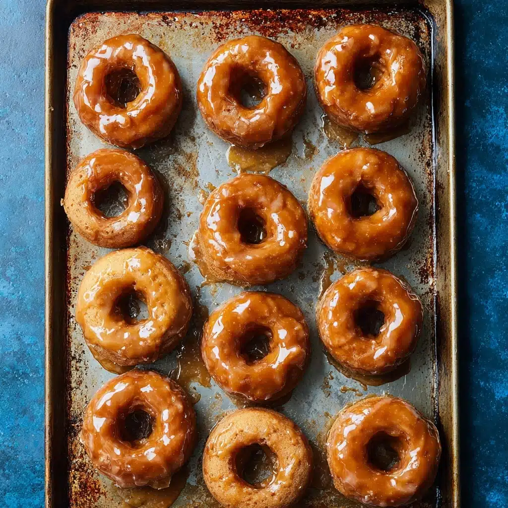 Baked Pumpkin Donuts with Maple Glaze Recipe - Recipe Image