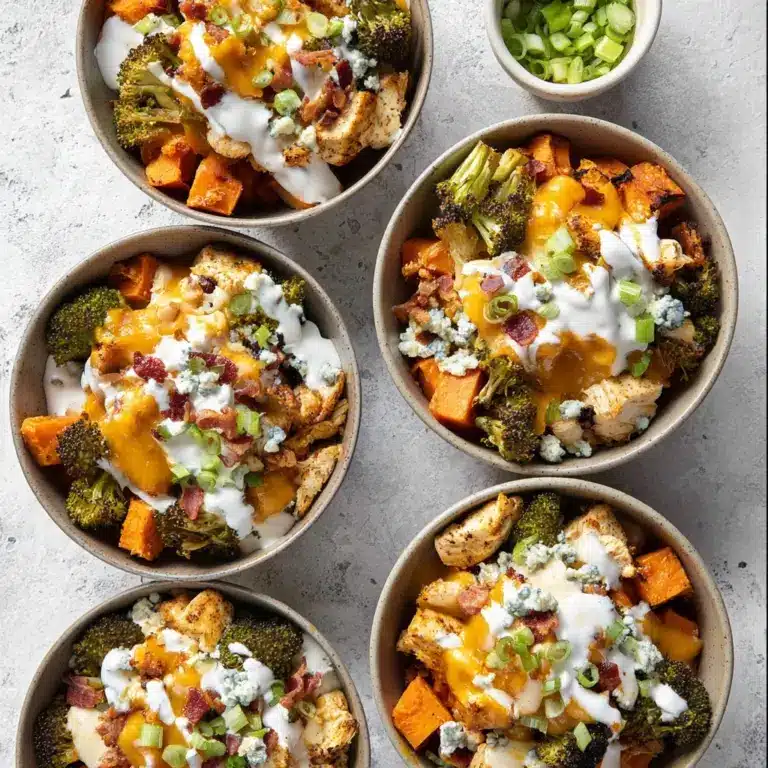 Buffalo Chicken Sweet Potato Casserole Recipe