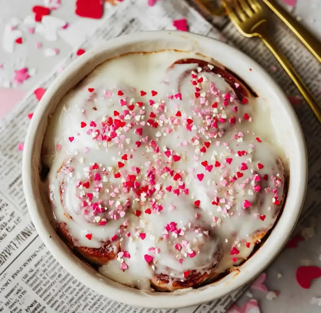 Red Velvet Cinnamon Rolls Recipe