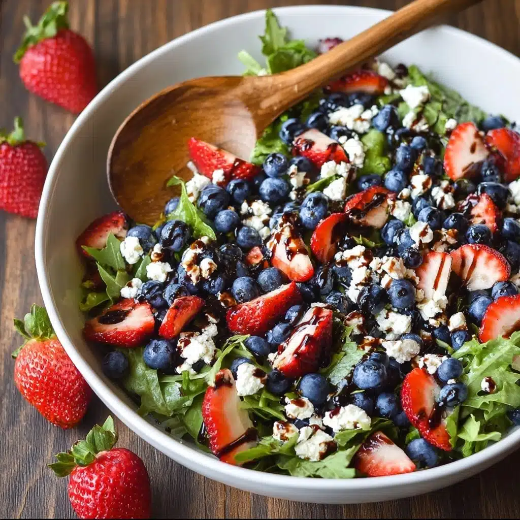 Arugula Salad with Berries Recipe