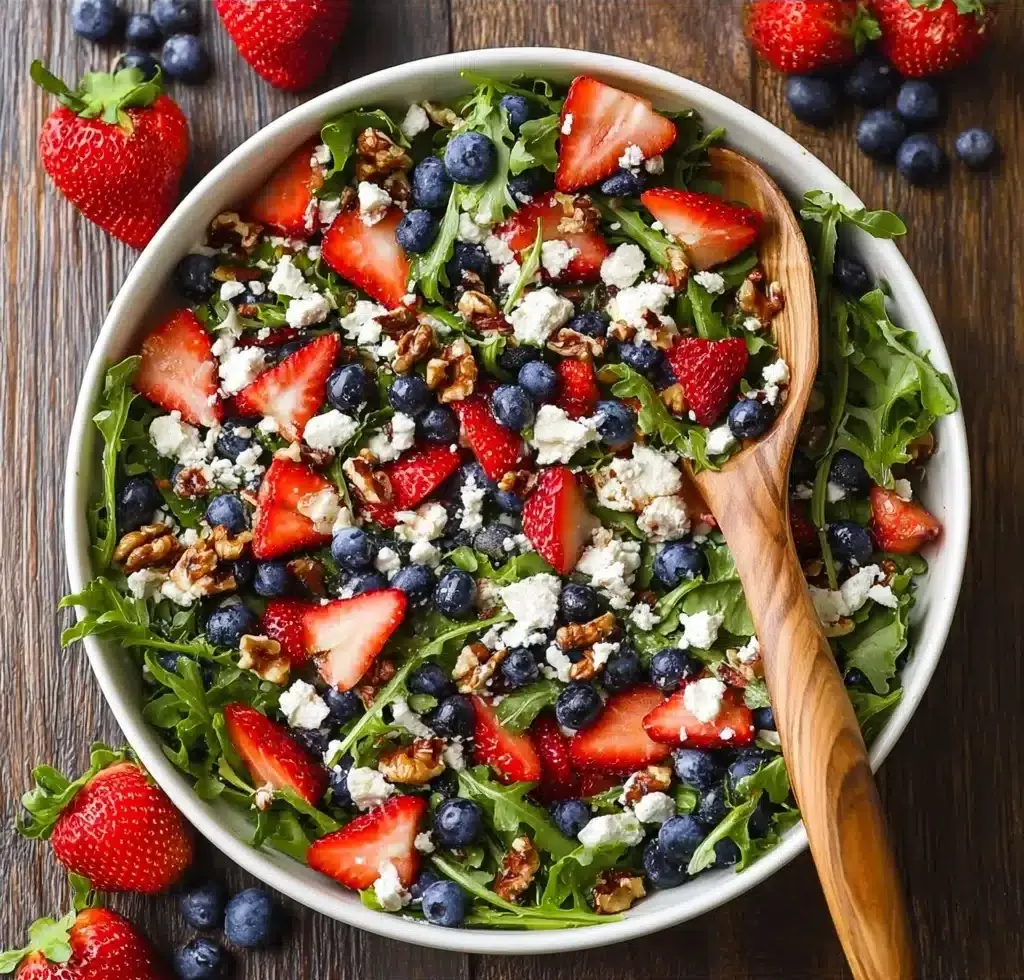 Arugula Salad with Berries Recipe