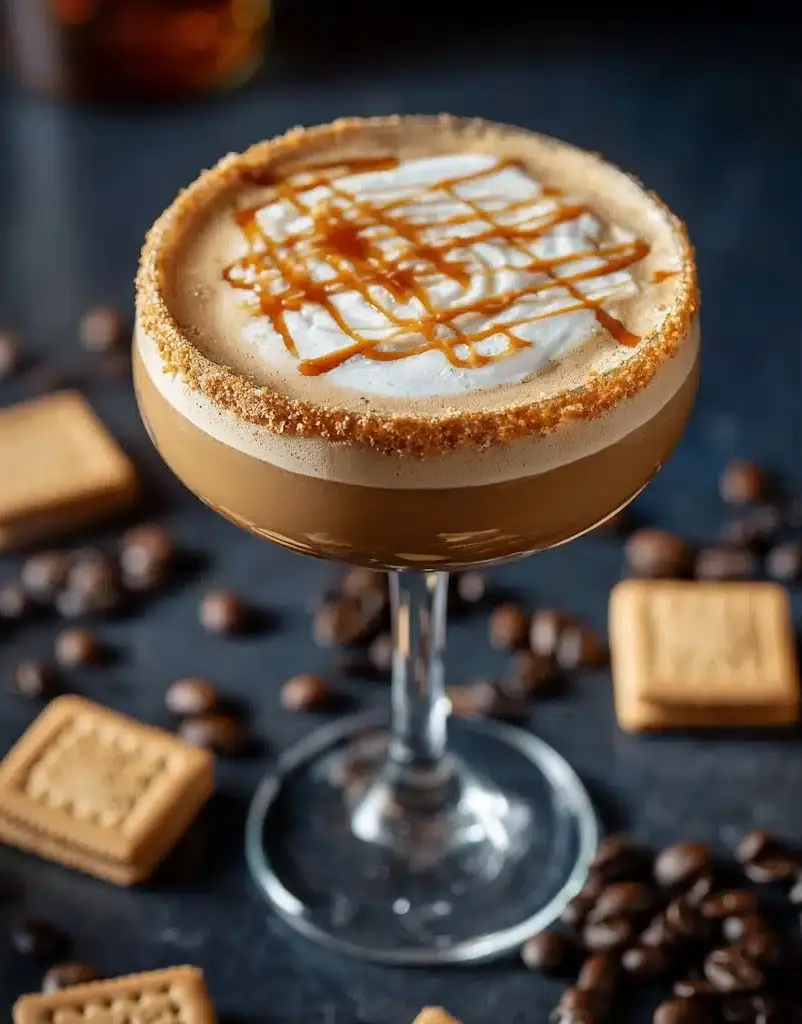 Biscoff Cookie Butter Espresso Martini Recipe