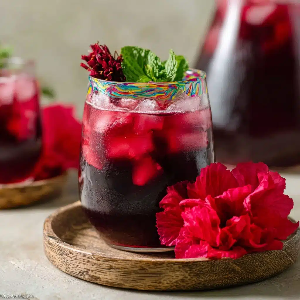 Agua Fresca de Jamaica (Homemade Hibiscus Iced Tea) Recipe