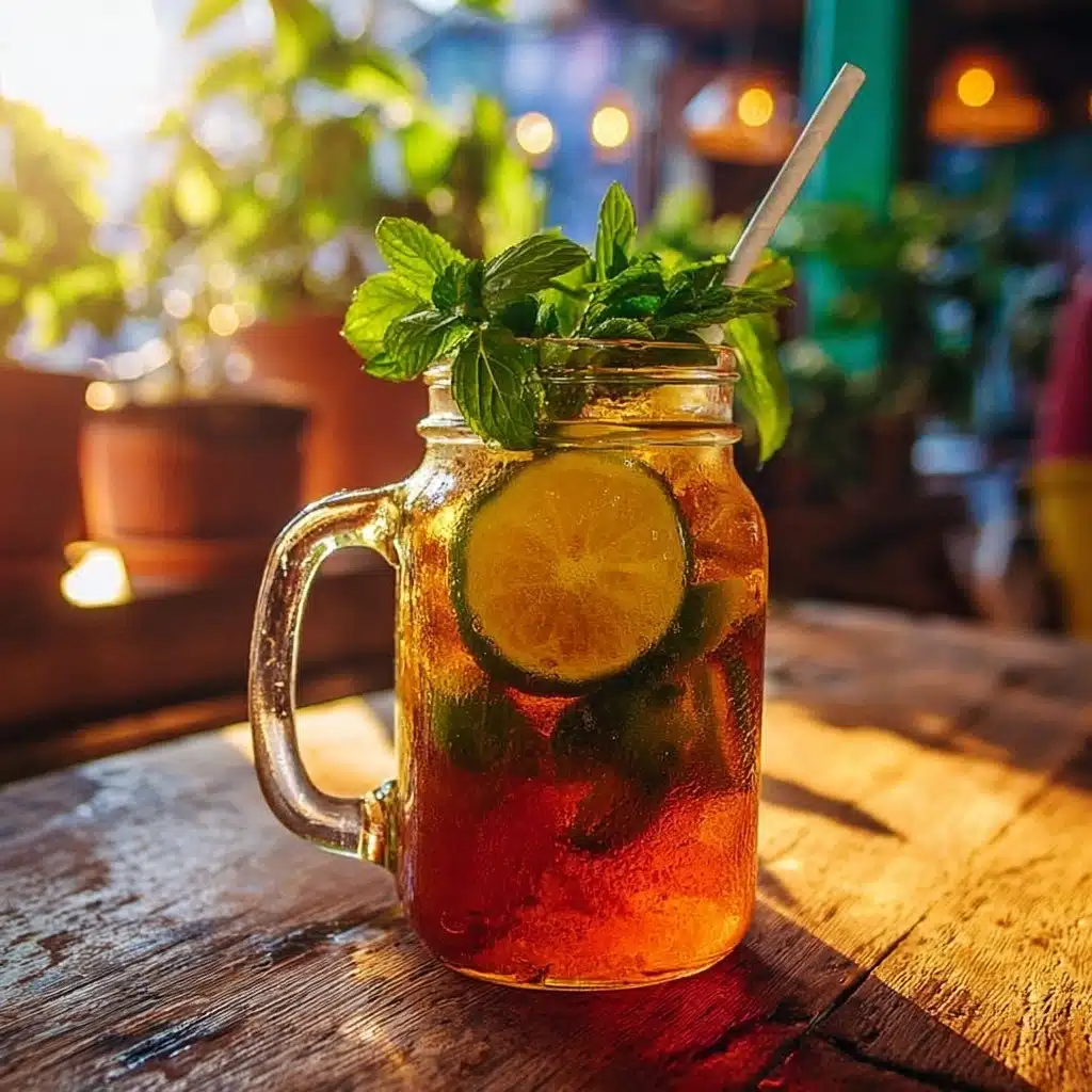 Thai Basil Lime Tea Recipe