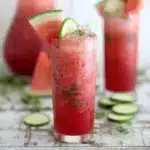 Watermelon + Cucumber Cooler Recipe