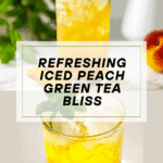 Iced Peach Green Tea Recipe