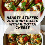 Stuffed Zucchini Boats Recipe