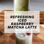 Iced Raspberry Matcha Latte Recipe