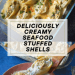 Seafood Stuffed Shells with Shrimp and Crab Recipe