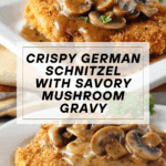 German Schnitzel with Mushroom Gravy Recipe