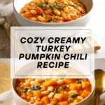 Creamy Turkey Pumpkin Chili Recipe